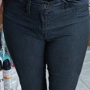 Bongo Black Thin Lightweight Jeans Size 7